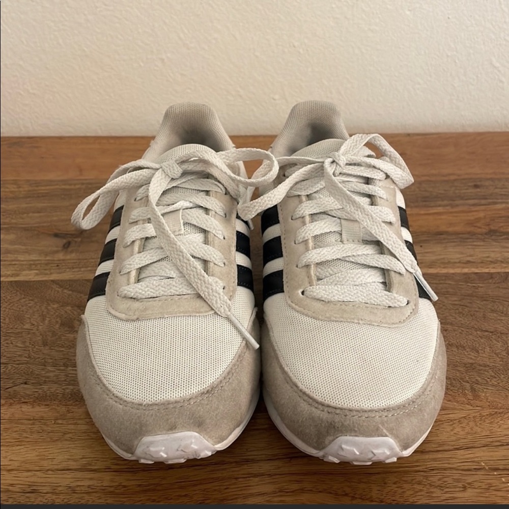 Adidas Classic Blue and White Sneakers